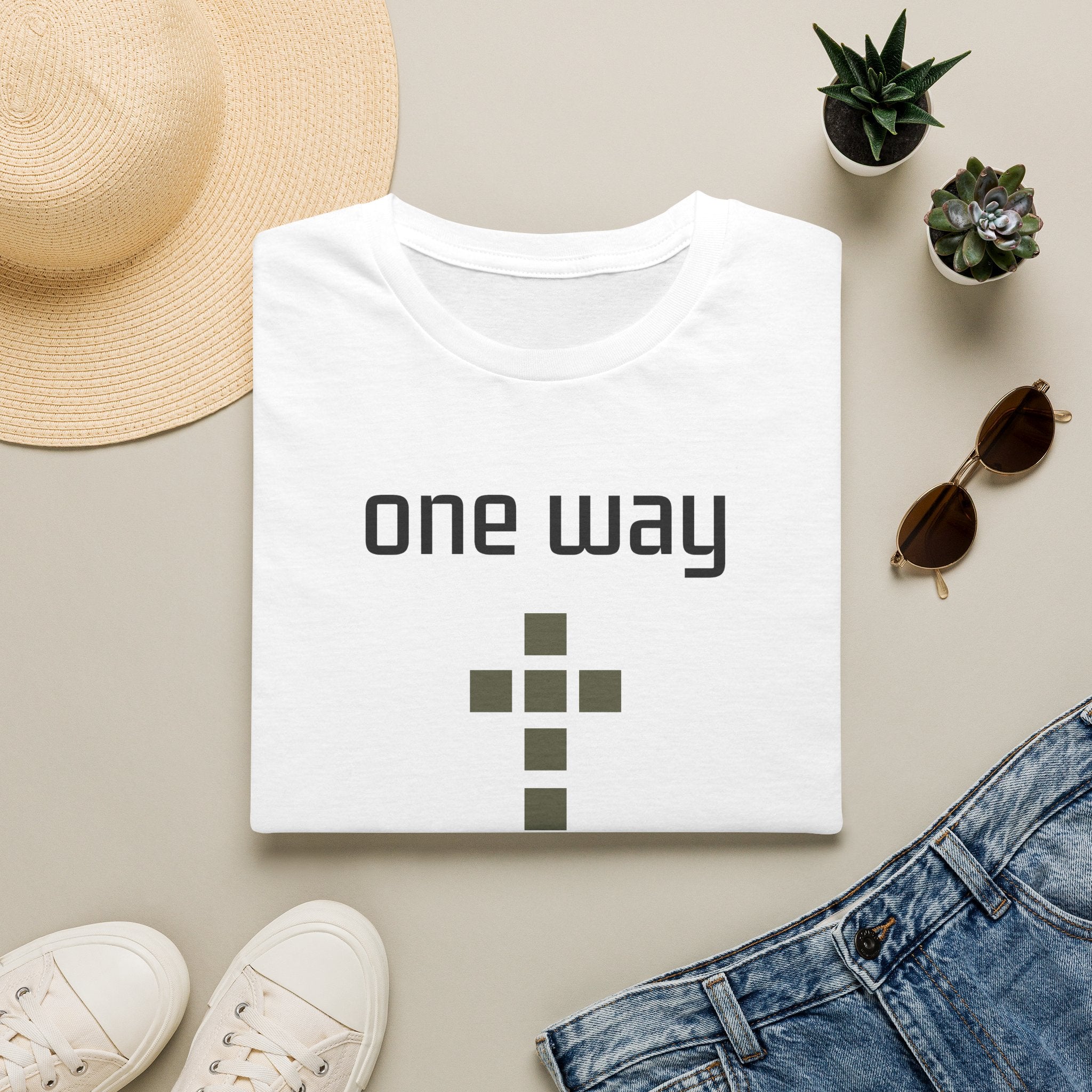 One Way - Unisex Softstyle T-Shirt
