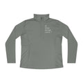 Women's: All things through Christ Quarter-Zip Pullover